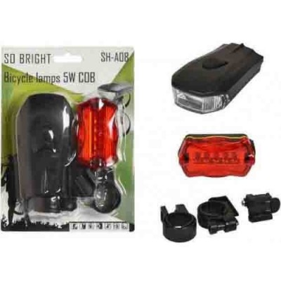 Set Lumini Bicicleta Dhs PBC 003 Ultimate FactoryBikes foto