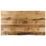 vidaXL Blat de masă contur natural 110x60x3,8 cm lemn masiv mango brut 370695