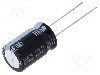 Condensator electrolitic, 470&micro;F, 50V DC, -40...105&deg;C, NICHICON - UHE1H471MHD6
