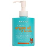 Crema de bucle cu argan si keratina Beaver 250 ml