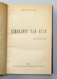 REMBRANDT VAN RIJN de HENDRIK VAN LOON , 1944