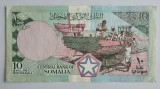 Bancnota Somalia - 10 Shillings 1987