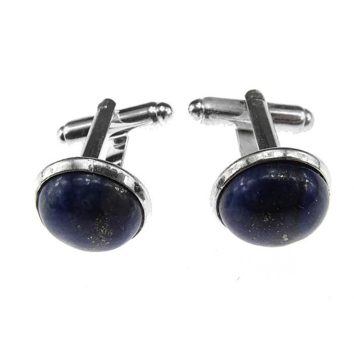 Butoni camasa cu lapis lazuli 12 mm