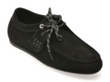 Mocasini GRYXX negri, 3157, din piele intoarsa