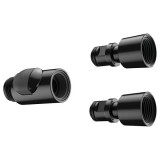 Cumpara ieftin Set cuplare rapida pentru para de dus, Hansgrohe, negru