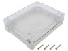 Carcasă Universală 190x240x60mm cu Bucșă din Alamă ABS-PC, KRADEX