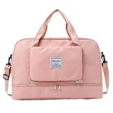 Geanta pliabila, flippy, pentru voiaj, buzunare multiple, de mana, impermeabila, material textil, capacitate 8 kg, dimensiune deschisa 42x28x10 cm, ro
