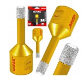 Carota diamantata pentru placi ceramice, marmura, piatra naturala, gresie, beton 8 mm Verke