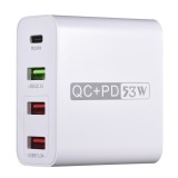 Adaptor priza WLX A6, cu 4 porturi USB, Qualcomm 3.0, 53W