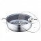 Oala din Inox cu interior din Granit 28cm 5.5L Peterhof PH25309