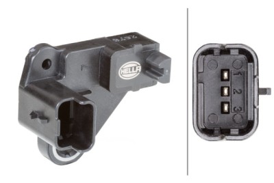 HELLA 6PU 013 122-251 Senzor impulsuri, arbore cotit foto