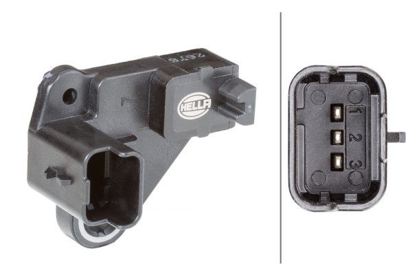 HELLA 6PU 013 122-251 Senzor impulsuri, arbore cotit