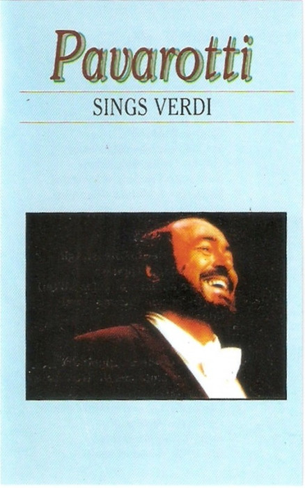 Casetă audio Pavarotti - Sings Verdi, originală