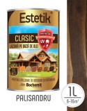 Lazura lemn ESTETIK CLASIC 1L PALISANDRU, protectie UV