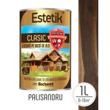 Lazura lemn ESTETIK CLASIC 1L PALISANDRU, protectie UV