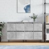 VidaXL Servante, 2 piese, gri beton, lemn prelucrat 3190177