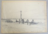 &quot;Waiting for the Ferry&quot; desen creion