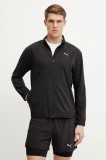 Puma jachetă de alergare Velocity culoarea negru, de tranzitie, 526607