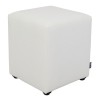 TABURET CUBE - IMITATIE PIELE - DIVERSE CULORI - Visiniu 21902