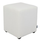 TABURET CUBE - IMITATIE PIELE - DIVERSE CULORI - Negru 21901