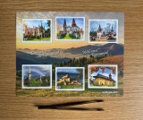 Bine ați venit in Rom&acirc;nia, bloc de 6 timbre 2019 LP 2239a