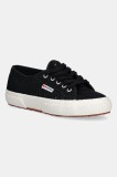 Superga teniși MESH culoarea negru, S2135GW