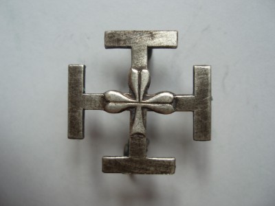 FRANTA INSIGNA CERCETASI / SCOUTS DE FRANCE , 20 x 20 mm , IM1.93 foto