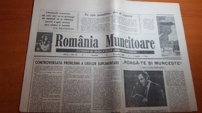 ziarul romania muncitoare 10 martie 1990-interviu cu pastorul laszlo tokes foto