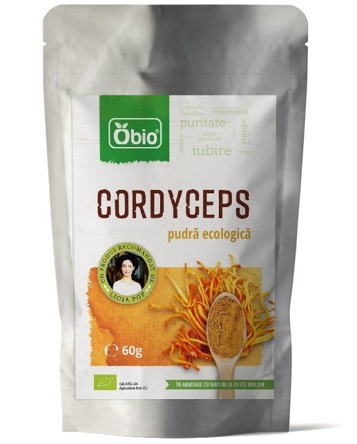 Cordyceps pulbere eco 60g OBIO