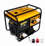 Generator curent 15kW 15000W 230V-380V 12V pornire electrica motor benzina 20CP(KD196)