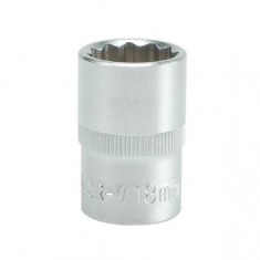 Cheie tubulara Yato YT-1280, bi-hexagonala, Cr-V, 1/2&quot;, 18mm