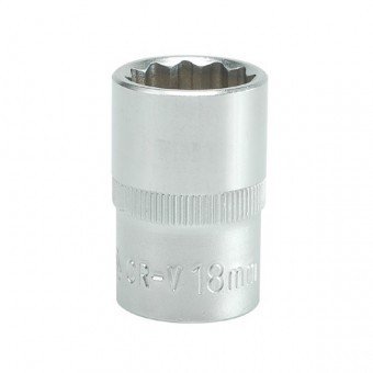 Cheie tubulara Yato YT-1280, bi-hexagonala, Cr-V, 1/2&amp;quot;, 18mm foto