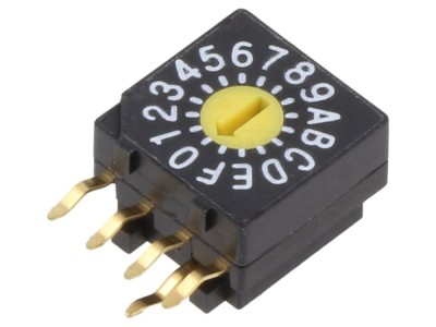 &amp;Icirc;ntrerupător Codificare PCB THT 2,54mm foto