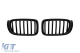Grile rinichi negre potrivite pentru BMW X3 F25 2014-2017, X4 F26 2014-2018 Performance AutoTuning