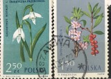Timbre - Polonia Polska - >50 - Serie - Tematica Plante