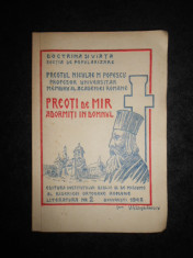 PREOTUL NICULAE M. POPESCU - PREOTI DE MIR ADORMITI IN DOMNUL (1942) foto