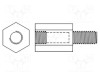 Bucșă izolantă M5 35mm UL94V-2 poliamidă DREMEC