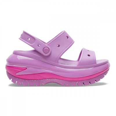 Sandale Crocs Classic Mega Crush Sandal Roz - Bubble foto