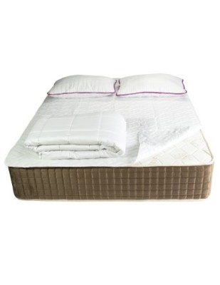Set Saltea ortopedica cu arcuri, Venetia Super Ortopedica Lux Flexa 160x200x30cm, fermitate tare, plasa arcuri tip Bonell, sistem aerisire perimetral, foto