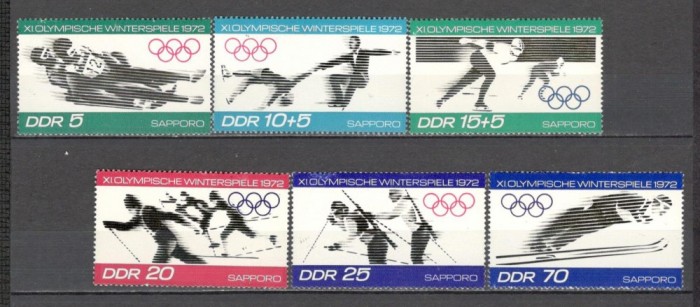 D.D.R.1971 Olimpiada de iarna SAPPORO SD.342
