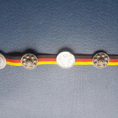 C677-I-Nasturi Germania Federala aluminiu cca 2 cm diam.