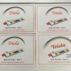 * Manual pt TRIOLA, muzica copiii, 4 volume, in germana