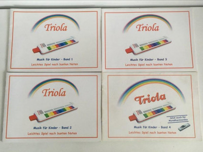 * Manual pt TRIOLA, muzica copiii, 4 volume, in germana foto