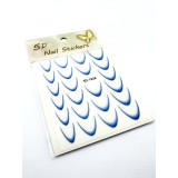 Autocolant pentru unghii French Nail Stickers 5D, SD-1928
