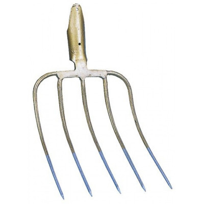 Furcă metal cu 5 coarne foto