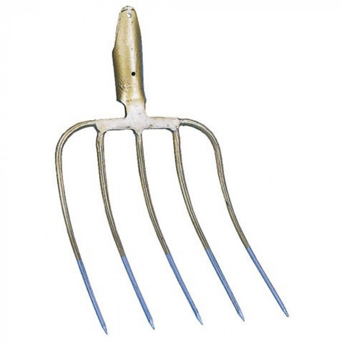 Furcă metal cu 5 coarne