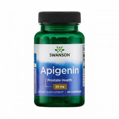 Apigenin (Flavonoid) Prostata 50 miligrame 90 capsule Swanson foto