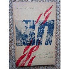 1877. DIN CARNETUL UNUI VETERAN - ST. GEORGESCU -SERGENT