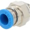 Conector push-in simplu NBR 6mm