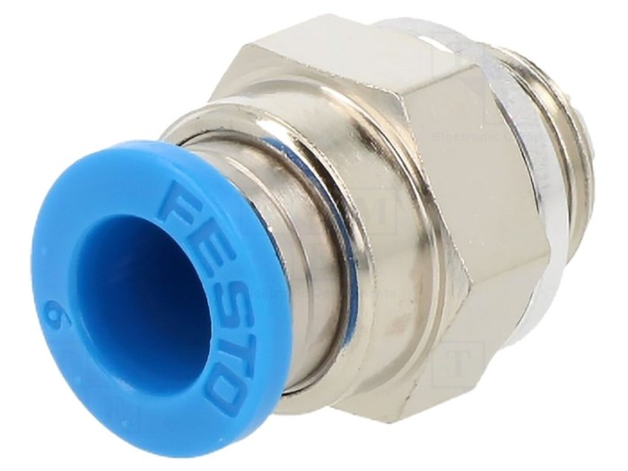 Conector push-in simplu NBR 6mm